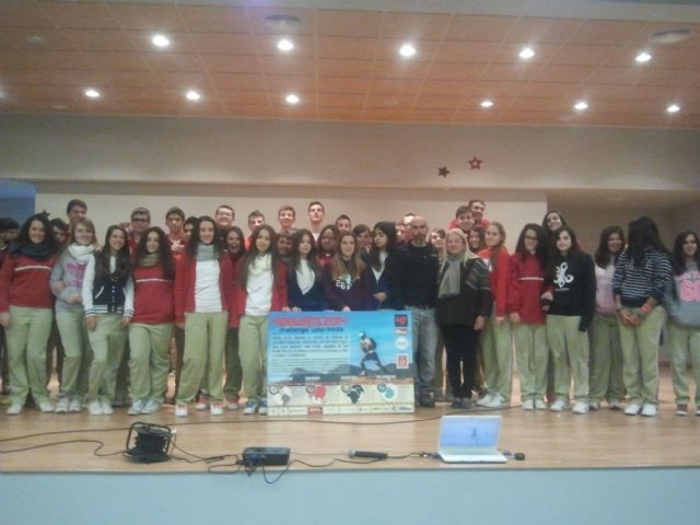 Andrés Lledó acerca su reto de los 4Deserts2014 a los alumnos del Miralmonte - 5, Foto 5
