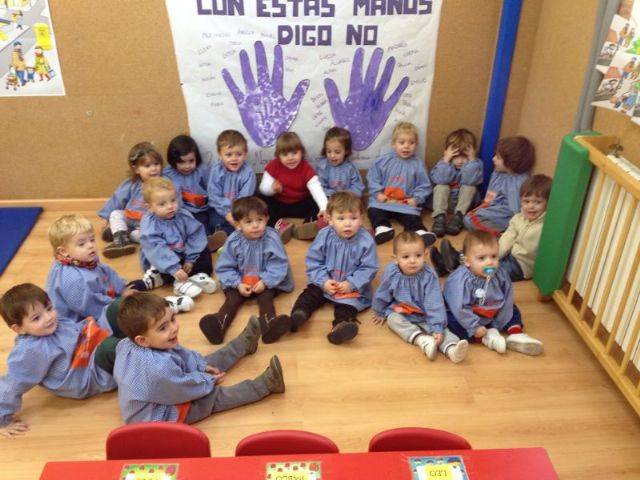 Los niños y niñas del CAI también muestran su repulsa a la Violencia de Género - 4, Foto 4