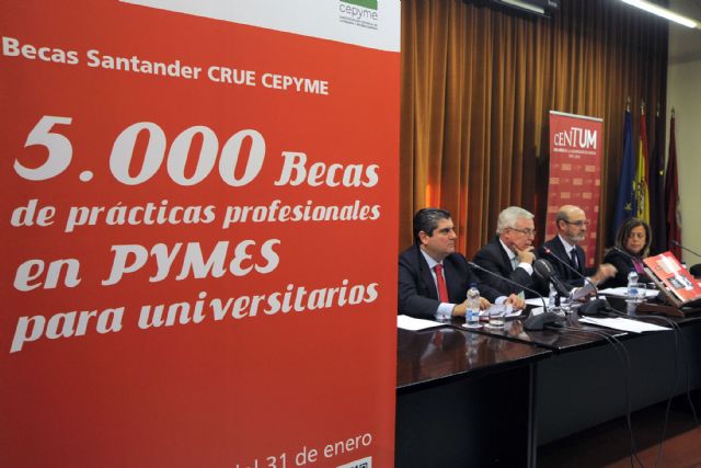 Más de 130 Becas Santander para que universitarios murcianos realicen prácticas remuneradas en PYMEs - 3, Foto 3