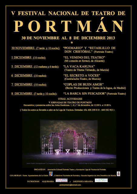 Nueva edición del certamen de teatro de Portmán - 1, Foto 1
