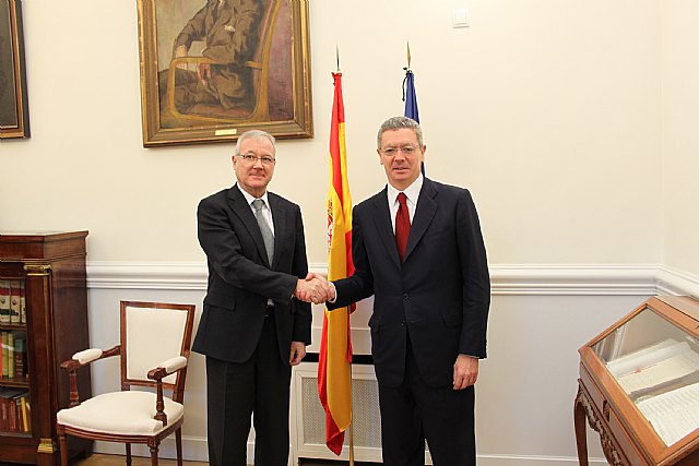 Valcárcel solicita una Fiscalía provincial en la Región de Murcia para agilizar los procesos  - 2, Foto 2