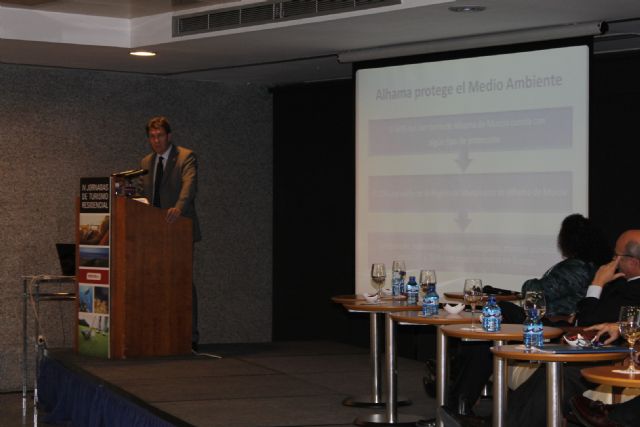 El alcalde de Alhama de Murcia asiste como ponente a las IV Jornadas de Turismo Residencia y habla sobre las grandes ventajas que ofrece la localidad para invertir, Foto 6
