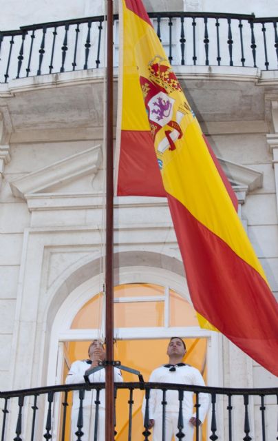 Arriado solemne de bandera en Capitanía General de Cartagena - 1, Foto 1