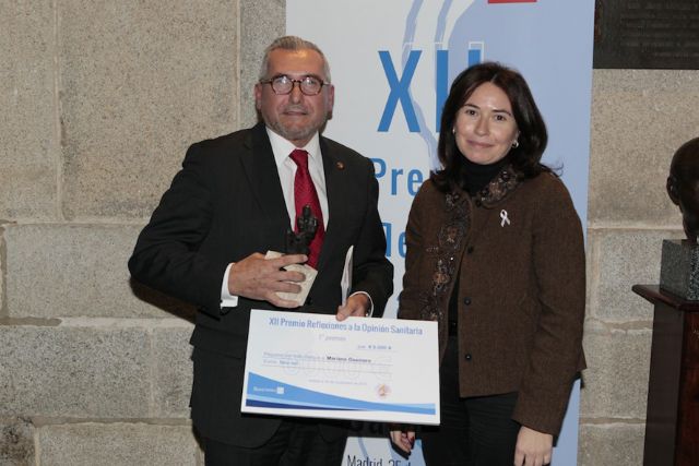 El catedrático de la UCAM Mariano Guerrero galardonado con el Premio Reflexiones a la Opinión Sanitaria - 1, Foto 1