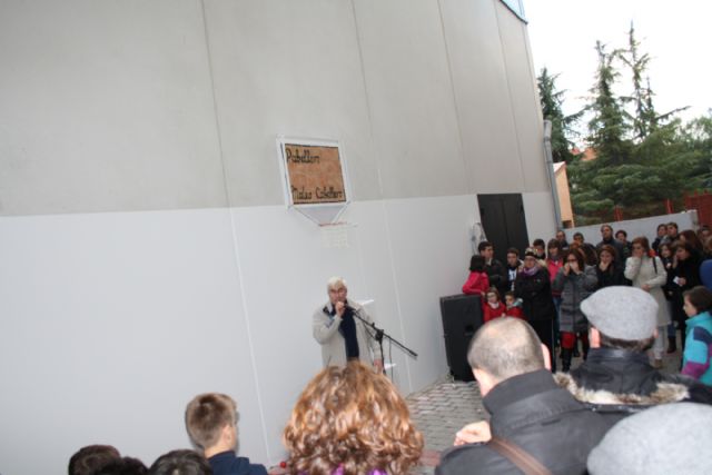 El pabellón del colegio Artero queda bautizado con el nombre de  Mateo Caballero - 2, Foto 2