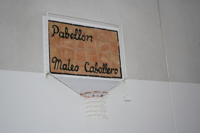 El pabellón del colegio Artero queda bautizado con el nombre de  Mateo Caballero - 3, Foto 3