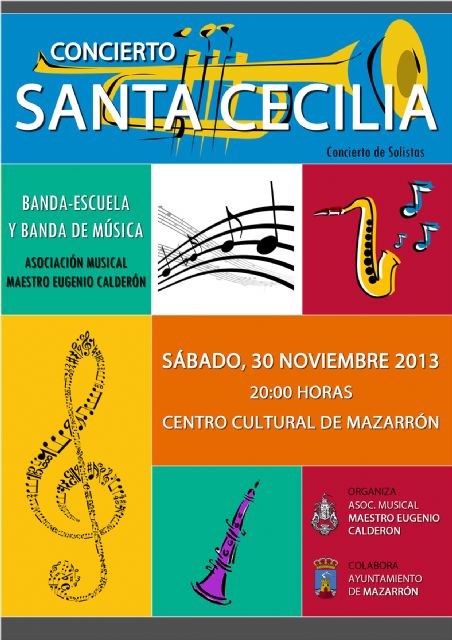 Este sábado 30 de noviembre se celebra el tradicional concierto de Santa Cecilia - 1, Foto 1