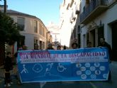 Doce ONGs sociosanitarias de Lorca y el Ayuntamiento celebran por segunda vez el Día Mundial de la Discapacidad