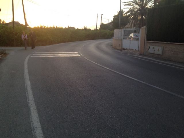 Los socialistas reclaman que se construyan aceras entre Aljucer y San Ginés - 3, Foto 3