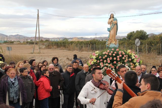 La Purísima recorre La Estación-Esparragal acompañada por la Cuadrilla y cientos de vecinos - 3, Foto 3