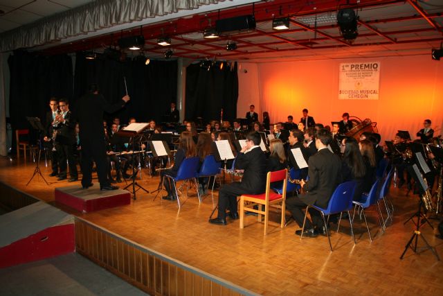 Cientos de personas celebran con la Sociedad Musical de Cehegín su reciente triunfo en Murcia - 1, Foto 1