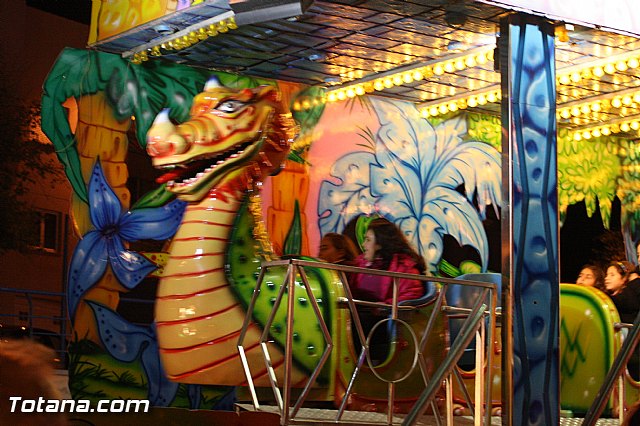 Las fiestas en honor a Santa Eulalia, patrona de Totana, arrancaron oficialmente el pasado viernes con la inauguracin de la feria de atracciones - 20