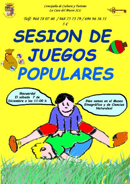 Los niños/as de Jumilla cambian las videoconsolas por el pajarito inglés en el taller Juegos Populares - 1, Foto 1