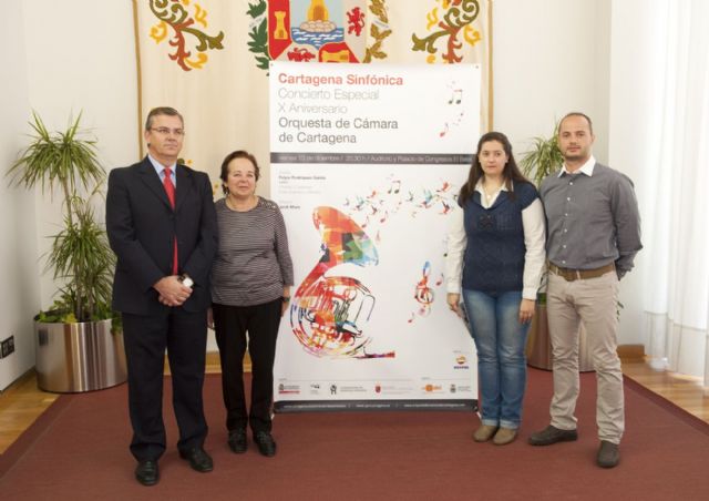 La Orquesta Cámara Cartagena celebrará su X Aniversario en El Batel - 3, Foto 3