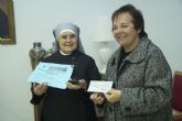 La Oficina de Congresos dona 800 euros del congreso de SEMER a las Hermanitas de los Pobres