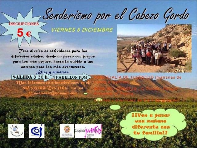 Senderismo para todas las edades  por el Cabezo Gordo - 1, Foto 1