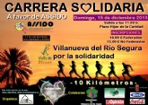 Carrera solidaria a favor de ASSIDO. Villanueva del Ro Segura. 15 de diciembre 2013
