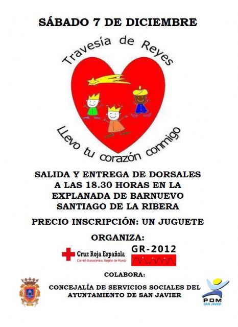 La Travesía Solidaria de Reyes pasará por Santiago de la Ribera el sábado 7 por la tarde - 1, Foto 1