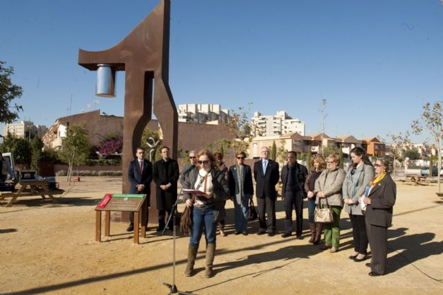 El Monumento al Voluntariado ya está en el Parque de San Ginés - 5, Foto 5