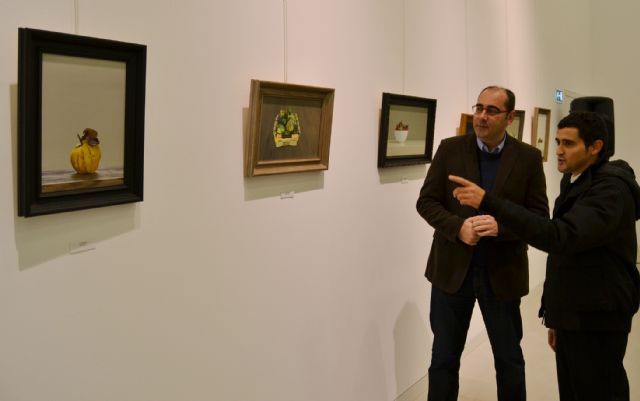 El pintor irunés Alberto Notario expone su obra en el Auditorio de Águilas - 1, Foto 1