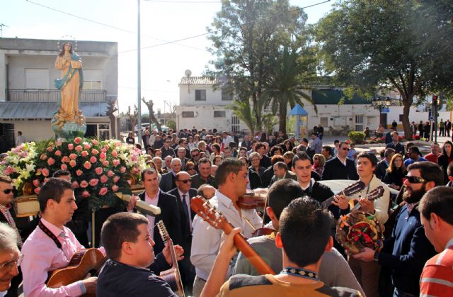 La Purísima recorre El Esparragal acompañada por la Cuadrilla y cientos de vecinos - 2, Foto 2