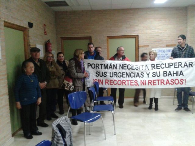 PORTMÁN, en su cuarta noche de encierro, quiere recuperar el servicio de urgencias para su Centro Médico - 1, Foto 1