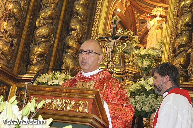 El Obispo de la Dicesis de Cartagena preside la santa misa en la jornada de la festividad de la patrona de Totana - 25