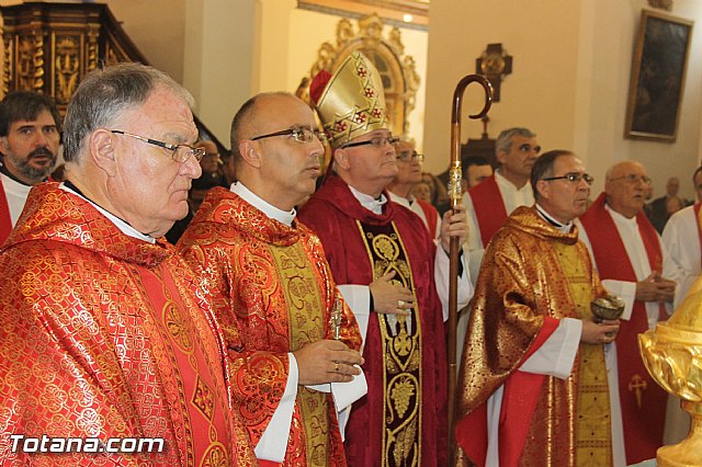 El Obispo de la Dicesis de Cartagena preside la santa misa en la jornada de la festividad de la patrona de Totana - 30