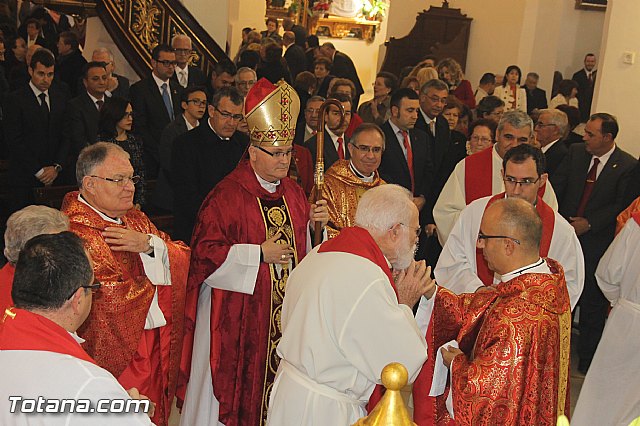 El Obispo de la Dicesis de Cartagena preside la santa misa en la jornada de la festividad de la patrona de Totana - 34