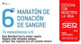 El VI Maratón de Donación de Sangre vuelve por Navidad