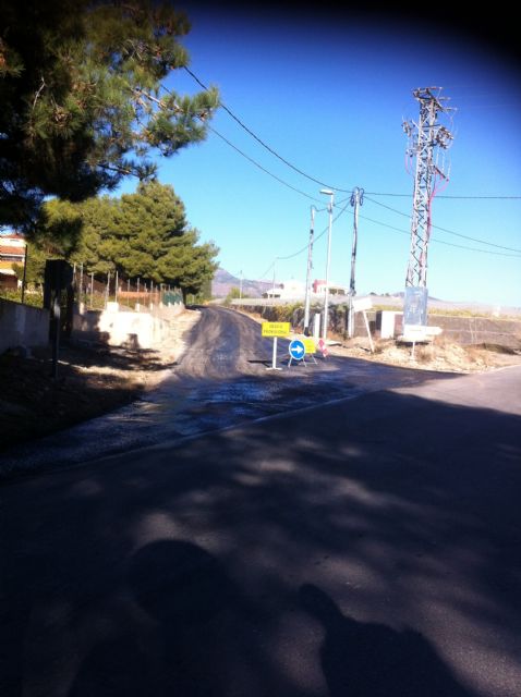 Comienzan las obras de arreglo del camino de Los Yesares que está acondicionando la Comunidad Autónoma, Foto 2