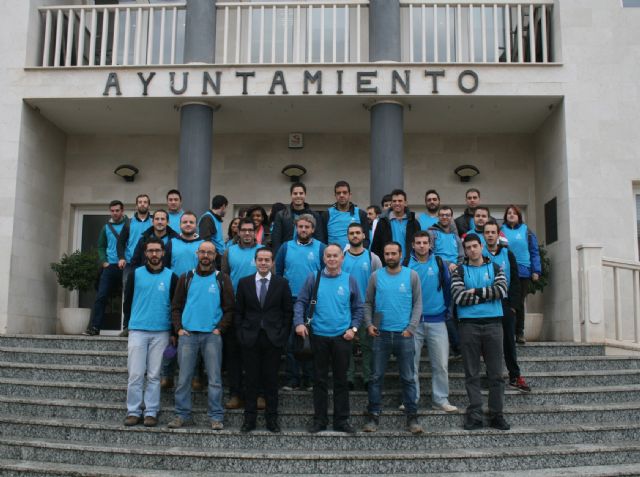 Un grupo de 40 alumnos de la UPCT visita y analiza la problemática del terreno de Los Cabezos de Lorquí - 5, Foto 5