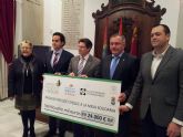 El Congreso Solidario del Seguro celebrado entre Águilas y Lorca aporta 24.000 euros para la Mesa Solidaria
