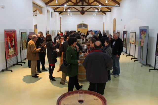 El Centro de Interpretación del Vino acoge su primera exposición El vino en el arte - 2, Foto 2
