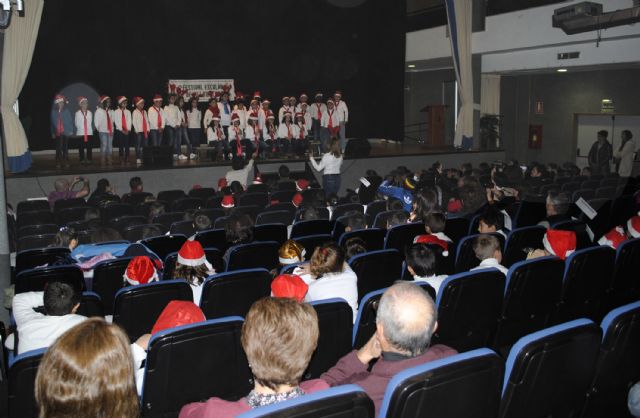 El tradicional festival de villancicos reúne a cerca de 100 escolares en Las Torres de Cotillas - 2, Foto 2