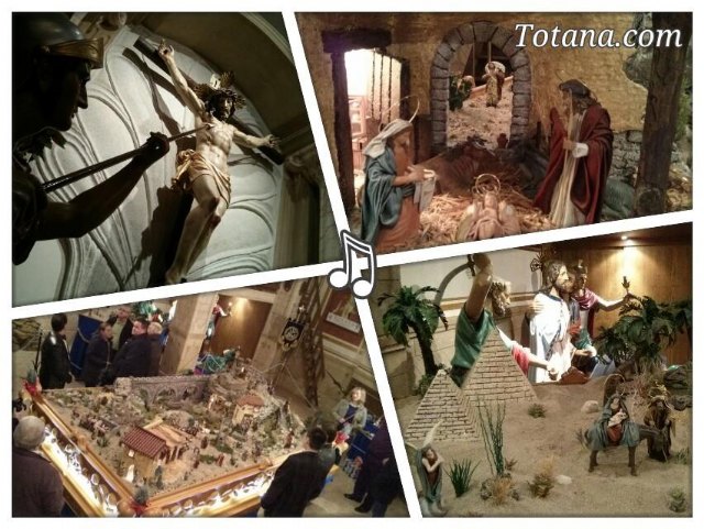 Inauguran el nuevo Belén de la Hermandad del Beso de Judas y Jesús Traspasado - 1, Foto 1