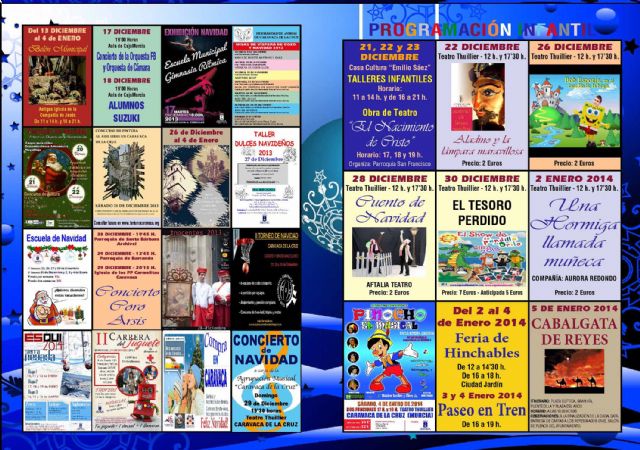 Conciertos, espectáculos infantiles y numerosas actividades en la programación navideña - 1, Foto 1