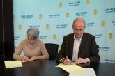 El grupo de Teatro San Javier renueva convenio de colaboracin con el Ayuntamiento