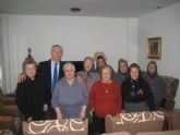 Las castañeras visitan el Hogar Betonia y la residencia Orpea