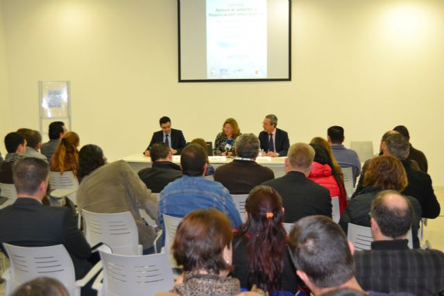 Ayuntamiento, INFO y SEF presentan herramientas de financiación empresarial y apoyo al empleo - 1, Foto 1