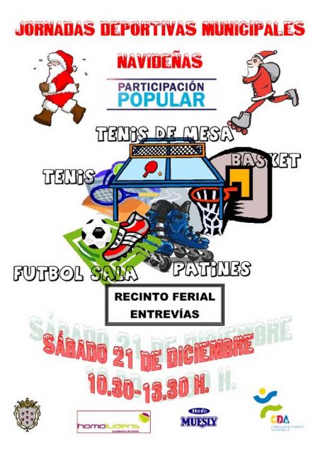 Alcantarilla quiere terminar el año haciendo deporte, dentro de la jornada deportiva municipal navideña - 1, Foto 1