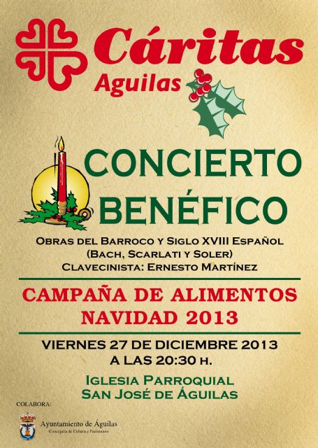 Concierto benéfico organizado por Cáritas Águilas - 1, Foto 1