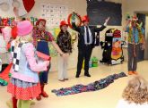Fiesta de Navidad en el Hospital Materno-Infantil de la Arrixaca con Pupaclown