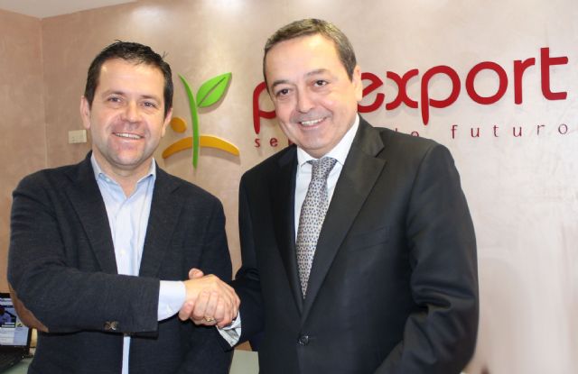 PROEXPORT evalúa con el presidente de CROEM el estado de las exportaciones y la producción hortofrutícola regional - 1, Foto 1