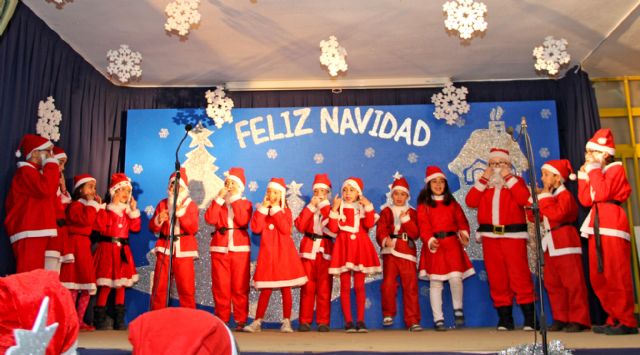 Los alumnos de los colegios de Puerto Lumbreras celebran las tradicionales Fiestas de Navidad - 1, Foto 1