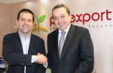 PROEXPORT evalúa con el presidente de CROEM el estado de las exportaciones y la producción hortofrutícola regional