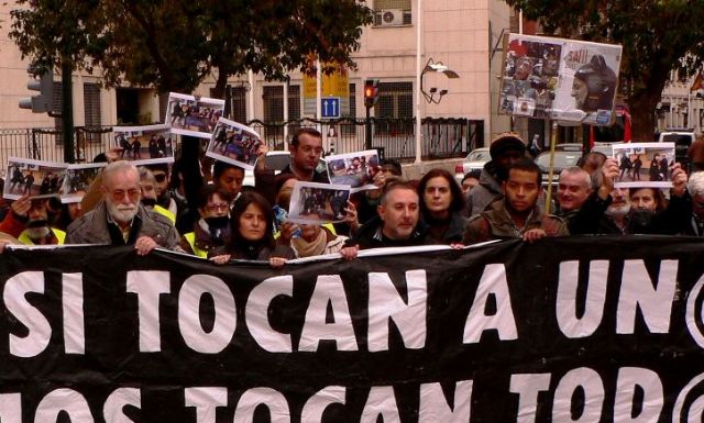 Crónica concentración-rueda prensa por los detenidos el 14-d - 3, Foto 3