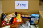 Hospital La Vega dona 40 kilos de alimentos a Critas