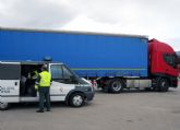 La Guardia Civil detiene en Totana al conductor de un camión de 40 toneladas que superaba ocho veces la tasa de alcoholemia permitida