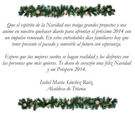 La alcaldesa de Totana ensalza la Navidad como “un escenario propio para el afecto y para el recuerdo”, Foto 3
